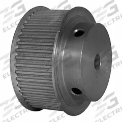 DAYTON Timing Pulley: Modified Curvilinear, Fixed, For GT Timing Belt Section, For 15 mm Belt Wd (MPN 45-3P15-6FA3). Key specifications — Brand: DAYTON; Finish: Clear Anodized; For Belt Series: Powerhouse®.