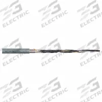 CHAINFLEX Control Cable: 16 AWG, 18 Conductors, Order by the Foot, PUR Jacket, 1,000 V (MPN CF78-UL-15-18). Key specifications — Conductor Material: Copper; Conductor Configuration: Single; Minimum Bend Radius Factor - Fixed: 4 x OD; Minimum Bend Radius Factor - Flexible: 5 x OD; Includes Ground: Yes; Minimum Bend Radius Factor - E-Chain: 6.8 x OD; Resistance Properties: Oil and Grease Resistant; Standards: CTP C-DE.PB49.B.00449.