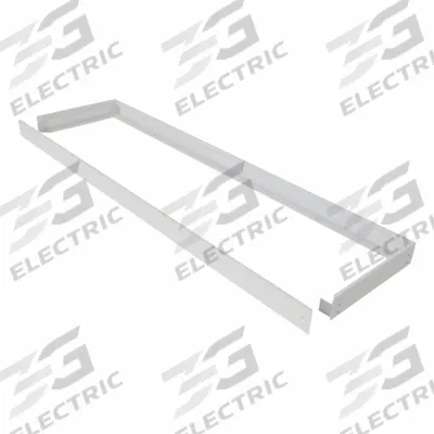 SYLVANIA Surface Mount Kit for 1x4 Backlit Panel: 52 in Wd, 3 1/6 in Lg - Surface Mount Kits for Panel & Troffer Lights