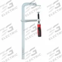 BESSEY Bar Clamp: Medium Duty, Pivoting Screwdriver Handle, 16 in Jaw Opening - Max, Swivel, Clutch (MPN GZ40-12PH). Key specifications — attr668287: Bar Slide; attr668283: Swivel; attr663925: BESSEY.