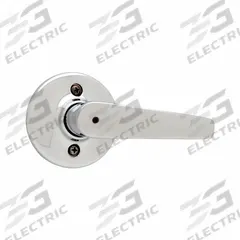 KWIKSET Door Lever Lockset: Privacy Lever Locksets, Chrome, ADA Compliant (MPN 300DL-26-6AL-RCS). Key specifications — Ligature Resistance: Not Ligature-Resistant; Brand: KWIKSET; Lockset Function ANSI Code: F76; Visual Indicator Message: No Message; Lockset Style: Rose; ADA Compliant: Yes; Finish: Bright Chromium-Plated : Zinc.