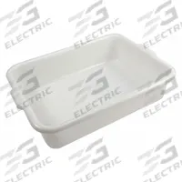 APPROVED VENDOR Tote Box: Rectangular, Polypropylene, 18.9 L, 20 1/4 in Overall Lg, 5 in Overall Ht (MPN 410555). Key specifications — Brand: APPROVED VENDOR; For Use With: Food.