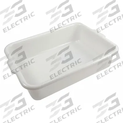 APPROVED VENDOR Tote Box: Rectangular, Polypropylene, 18.9 L, 20 1/4 in Overall Lg - Rectangular Lab Trays