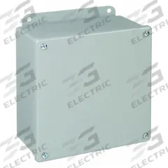 HOFFMAN Enclosure: Steel, 8 in x 8 in x 4 in, NEMA 12/13, Solid Cover, Screw On (MPN A808SC). Key specifications — Brand: HOFFMAN; Closure Method: Screws; Knockouts: Not Included.