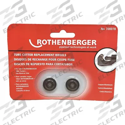 ROTHENBERGER Replacement Cutter Wheel: Cuts Aluminum/Copper - Wheels for Pipe, Tubing & Conduit Cutters