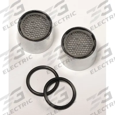GUARDIAN EQUIPMENT Eyewash Aerator Assembly: AP450-110R, Compatible with Guardian, Silver - Eyewash Spray Heads