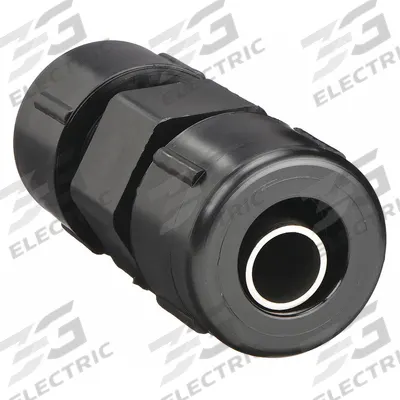 CONTINENTAL INDUSTRIES Compression Fitting Coupling: 2 in OD x 2 in OD Size - Buriable Gas Nylon Compression Fittings