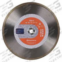 HUSQVARNA Diamond Saw Blade: Ceramic/Granite/Marble/Tile, 4 1/2 in Blade Dia., Wet/Dry, Good (MPN TACTI-CUT C 4.5). Key specifications — attr1097734: Wet/Dry; attr1097738: Circular Saw; attr1097751: HUSQVARNA.