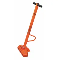 ALLEGRO Manhole Cover Lid Lifter: 13 in x 8 in x 34 in, Aluminum/Neodymium, 150 lb Capacity, Orange (MPN 9401-35). Key specifications — Features: Lightweight; Material: Neodymium; Color: Orange; Brand: ALLEGRO.