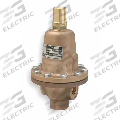 CASH VALVE Adjustable Back Pressure Valve: FNPT x FNPT, 1/2 in x 1/2 in - Stainless Steel General Purpose Pressure Regulators
