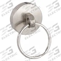APPROVED VENDOR Hook: 35 lb Wt Capacity, 1 Hooks per Base, Silver, 1 Points per Hook (MPN 35HV73). Key specifications — Color: Silver; Brand: APPROVED VENDOR.