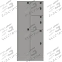 SENTINEL Law Enforcement Evidence Locker: Non-Pass-Through Backing, Slam Latch, 4 Compartments, Gray (MPN 04AA-NPT). Key specifications — Brand: SENTINEL; Product Ships: Assembled; Color: Gray.
