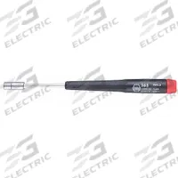 WIHA Solid Round Shank PrecisionNut Driver: Straight, SAE, Without Magnetized Tip, Std, Straight (MPN 26547). Key specifications — attr1214485: Round; attr1214505: WIHA.