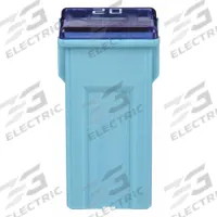 BUSSMANN Automotive Fuse: FMX Series, Blue, Female, Cartridge, Time-Delay, 20 A, 12 V DC, FMX | JCAS (MPN FMX-20). Key specifications — Series: FMX; Brand: BUSSMANN; Equivalent Fuse Series: FMX & JCAS.