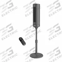LASKO Freestanding Fan: 54 in Ht, 8 Speeds, Oscillating, Stationary, Plug-In (MPN RTF100). Key specifications — Brand: LASKO; Number of Speeds: 8; Voltage: 120V AC; Oscillation: Oscillating; Includes Remote Control: Yes; Features: Remote Control Storage; Mobility: Stationary; Power Source: Plug-In.
