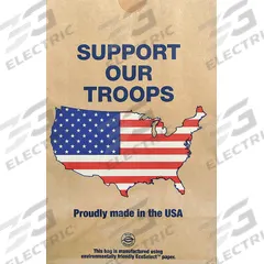 Popcorn Bag: 2.5 oz Size, Paper, 12967-USA, 500 PK. Key specifications — Brand: CRETORS; Manufacturer Part Number: 12967-USA; For Use With: Popcorn Machine; Material: Paper; Product Type: Popcorn Bag.