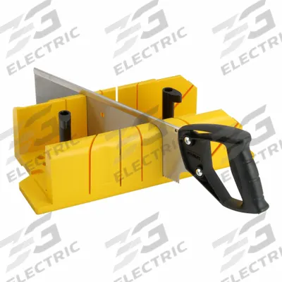 STANLEY Clamping Miter Box: Clamping Miter Box, 14 in Miter Saw Compatible, 14 in Lg - Clamping Boxes