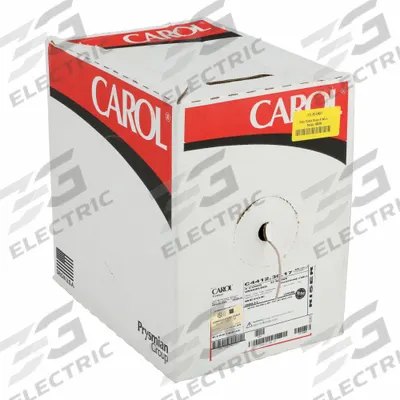 CAROL Power Limited and Communication Cable: 1,000 ft Cable Lg, 22 AWG, Audio Systems - Unpaired Unshielded Cables