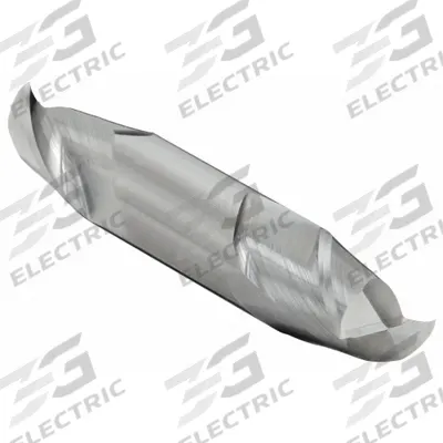 CLEVELAND Square End Mill: Carbide, Double End, 2 Flute, 1/2" Mill Dia, 5/8" LOC - Double-End Carbide Square End Mills for Aluminum