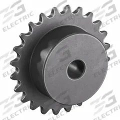 TSUBAKI Sprocket: One-Sided Hub, For Single Strands, 35, 24 Teeth, 2.873 in Pitch Dia, Steel (MPN 35B24). Key specifications — Brand: TSUBAKI.