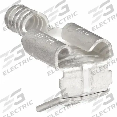 GRAINGER Wire Disconnect: Bare, 0.25 in x 0.032 in Tab - Non-Insulated Piggyback Disconnects