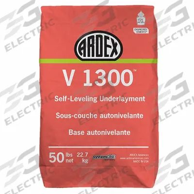 ARDEX SLU: Limestone, 50 lb Container Size, Bag - Concrete Leveling Compounds