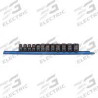 GEARWRENCH Socket Set: 3/8 in Drive Size, Small Set (0-50 pieces) Set Size, 12 Pieces, (12) 6-Point (MPN 84911N). Key specifications — attr1204251: GEARWRENCH; attr1215453: 3/8 in; attr1215454: 8 mm to 19 mm; attr1224229: Friction.