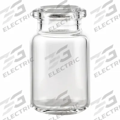 QORPAK Borosilicate Headspace Vial: 6 mL, No Closure, 21.59 mm Body Dia, Round - Glass Sample Vials