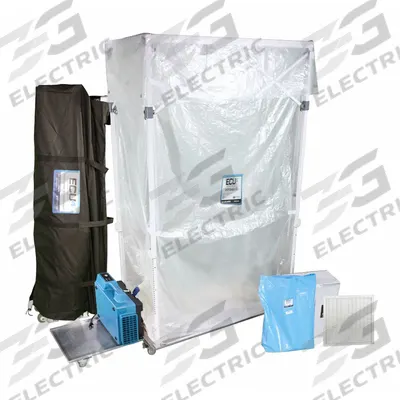 MINTIE TECHNOLOGIES Particle Containment Kit: 32 in Overall Wd, 60 in Overall Lg - Particle Containment Units
