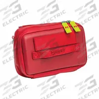 MERET USA Fill Pack: 10 1/4 in L x 6 1/4 in W x 3 3/4 in D, Tarpaulin, Red, 11-20 in/21-30 in (MPN M8101C-F). Key specifications — Color: Red; Closure Type: Zipper; Features: Interior and Exterior Infection Control Material Allows for Quick Decontamination of Bloodborne Pathogens and other Potentially Transmissible Substances; Brand: MERET USA.