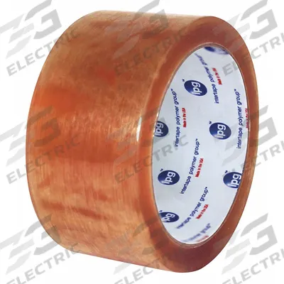 IPG Packing Tape: 2.8 mil Tape Thick, 1 7/8 in x 328 1/16 ft, Clear - Polypropylene Natural Rubber Tape