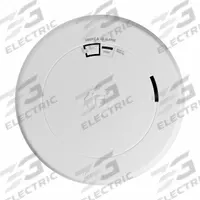 BRK Smoke and Carbon Monoxide Alarm: Carbon Monoxide/Smoke, 10 Year Sealed Battery, Battery Backup (MPN SMCO210). Key specifications — Sensor Type: Electrochemical; Volume Level: 85 dB @ 10 ft; Battery Size: 3V; Alert Type: Sound; Battery Location: Back; Includes: Mounting Bracket; Brand: BRK; Detects: Smoke.