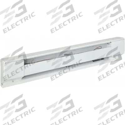 Dayton Electric Baseboard Heater: Residential Grade, 750W, Thermostat Not Included - Standard Electric Baseboard Heaters