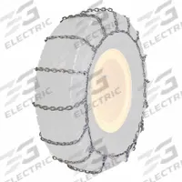PEWAG Square Link Tire Chain Assembly: Tire Chain, Skid Loaders, Nickel Manganese Alloy, Ladder (MPN USA2624S 10mm). Key specifications — Material: Nickel Manganese Alloy; Compatible Tire Size: 16.00-21; Product Type: Tire Chain; Brand: PEWAG.