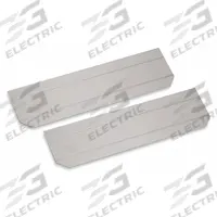 METRO Drawer Divider Kit for Medical Carts: 5 1/2 in Overall Ht, 1/2 in Overall Wd, Clear, 2 PK (MPN MBA118). Key specifications — Color: Clear; Includes: (2) Long Dividers; Brand: METRO.