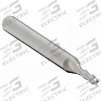APPROVED VENDOR Square End Mill: Carbide, 3 Flute, 1/32" Mill Dia, 1/8" LOC, 1-1/2" OAL (MPN 205-001001)