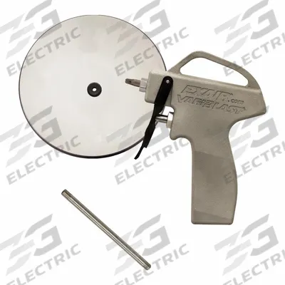 EXAIR Safety Air Gun shield extension: Ergonomic Grip, Cast Aluminum, 1/4 in Female NPT - Pistol-Grip Air Guns