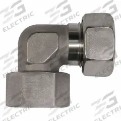 BRENNAN INDUSTRIES Compression Elbow: 16 mm OD x 16 mm OD Size, M24X1.5 x M24X1.5 Thread Size, Steel (MPN D6500-S16-S16). Key specifications — Brand: BRENNAN INDUSTRIES; Series: D6500.