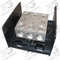 MERSEN Power Distribution Block: Open, Lug, Lug, 2 AWG – 600 kcmil For Line Side Wire Sizes (MPN MPDB69331). Key specifications — attr1361688: Surface; attr1308686: MERSEN; attr1361672: Copper.