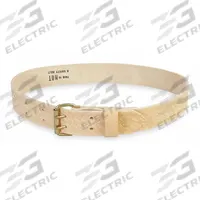 KLEIN TOOLS Modular Tool Belt: Leather, 32 in to 40 in Waist Size, Not Padded (MPN 5415S). Key specifications — attr1116501: Leather; attr1116562: KLEIN TOOLS; attr1116502: Not Padded; attr1116515: Tan; attr1116512: Ironworker.
