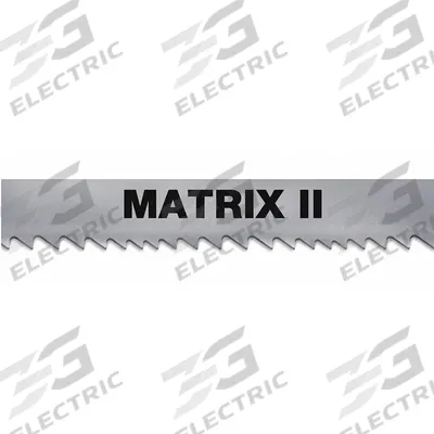 MORSE Band Saw Blade: Bi-Metal, Matrix II, Aluminum/Carbon Steel/Structural Steel - General Purpose Metal Cutting Blades