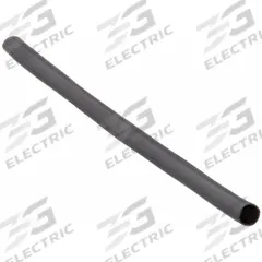INSULTAB Heat Shrink Tubing, Medical Grade: 0.13 in I.D. Before Shrinking, 6 in Lg, Black, 2:1, 5 PK (MPN HS-714-1/8 Blk 6). Key specifications — Color: Black; Brand: INSULTAB.
