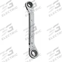 PROTO Box End Wrench: Chrome, 3/8 in_7/16 in Head Size, 5 1/2 in Overall Lg, Offset, Reversing, SAE (MPN J1182T). Key specifications — attr309490: Chrome; attr309484: Yes; attr309492: No; attr324928: PROTO.