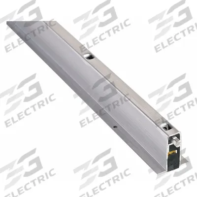 NATIONAL GUARD Automatic Door Bottom: Single Fin Insert, Aluminum, 48 in Lg, 1 1/2 in Wd - Automatic Door Bottoms