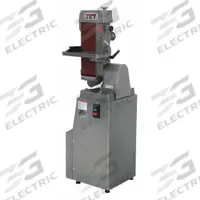 JET Belt Finishing Machine: For Metal, 230/460 V, Three-Phase, 1.5 hp, 6 in Belt Wd, 48 in Belt Lg (MPN 414601). Key specifications — attr652810: 230/460 V; attr652799: Belt Grinder; attr663749: Metal; attr652794: Three-Phase; attr663750: Floor Standing; attr652806: J-4300; attr652768: JET.
