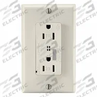 LEVITON Plugs and Receptacles: Duplex, 5-15, White, 125V AC, 15 A, 2 Pole / 3 Wire (MPN T7280-W)