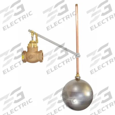 APPROVED VENDOR Float Valve Assembly: For Water Media, Straight Valve Body, Cylindrical - General Service Float & Lever Valve Assemblies