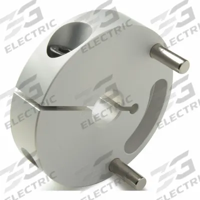 RULAND MANUFACTURING Controlflex Coupling Hub: 1.5° Angular Misalignment, 1 mm Axial Motion - Single Insert Hubs for Round Shafts