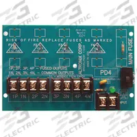 ALTRONIX Power Dist Module 4 Output PTC: Power Dist Module, 28V AC/DC (MPN PD4CB). Key specifications — Input Voltage: 28V AC/DC; Material: Phenolic/Fiberglass; Brand: ALTRONIX; Product Type: Power Dist Module.