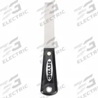 HYDE Putty Knife: Bld. Mat. Carbon Steel, Hdl. Mat. Nylon, Stiff, Straight Bld. Shape (MPN 02205). Key specifications — attr1004902: HYDE; attr1012057: Full; attr1014703: Plastic; attr1017570: Standard End; attr1029655: Straight; attr1034073: Straight.